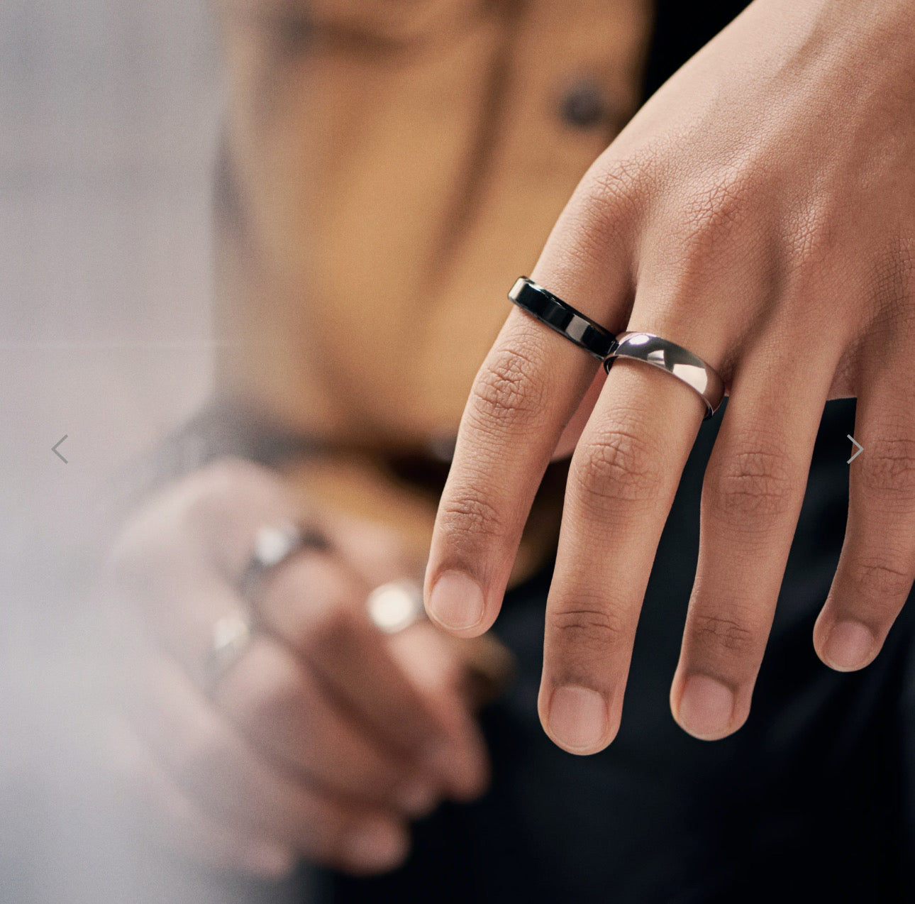 Smart Business Rings | Tap to Receive Payments| Black