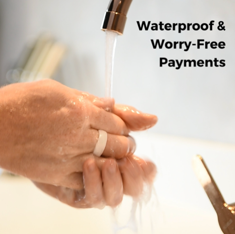 Smart Business Rings | Tap to Receive Payments| White