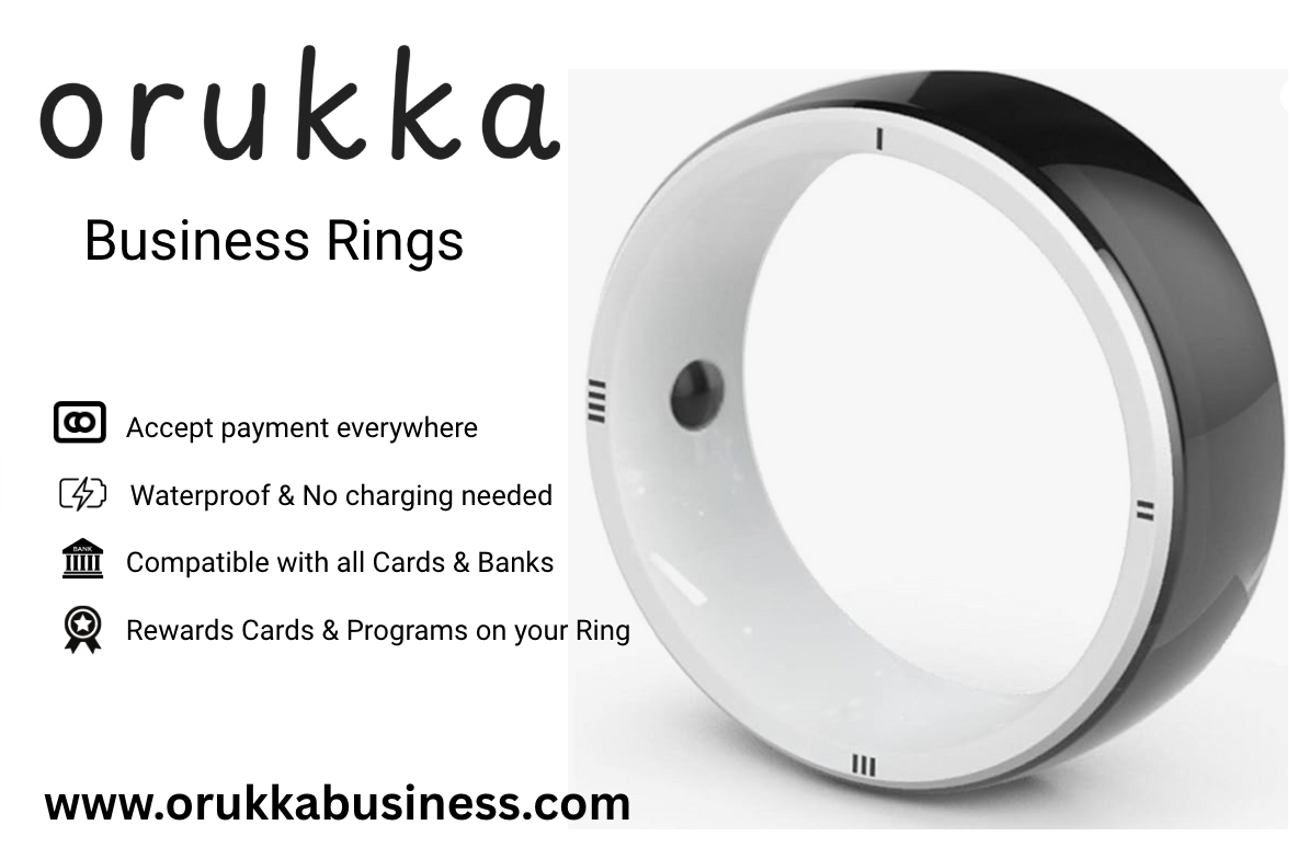 Smart Business Rings | Tap to Receive Payments| White
